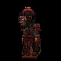 Incandescent Skeleton Footman