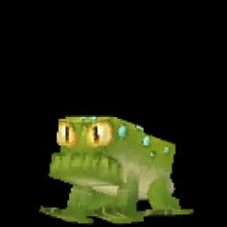 Temple Frog Green