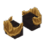 Bronze Ornate Hands