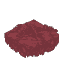 Plant Moss Rug Red