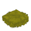 Plant Moss Rug Yellow