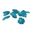 Plant Petals Cyan