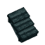 Aqua Cobble Roof Hollow