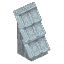 Calcite Brick Roof Steep