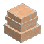 Peach Cobble Pillar Base