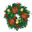 Winter Holiday Wreath