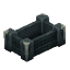 Temple Dark Bed