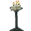 Temple Dark Candle