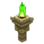 Temple Emerald Torch