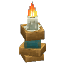Temple Wind Candle