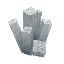 Plant Coral Model White