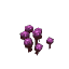 Plant Crop Mushroom Glowing Purple