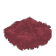 Plant Moss Rug Red