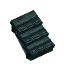 Aqua Cobble Roof Hollow