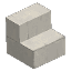 Chalk Brick Stairs