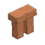 Peach Brick Wall