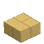 Sandstone White Brick Half