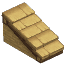 Sandstone White Cobble Roof Shallow