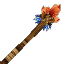 Staff Crystal Fire Trork